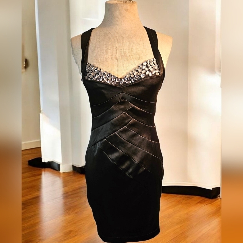Source Unknown Black Midi Dress - Picture 2 of 4